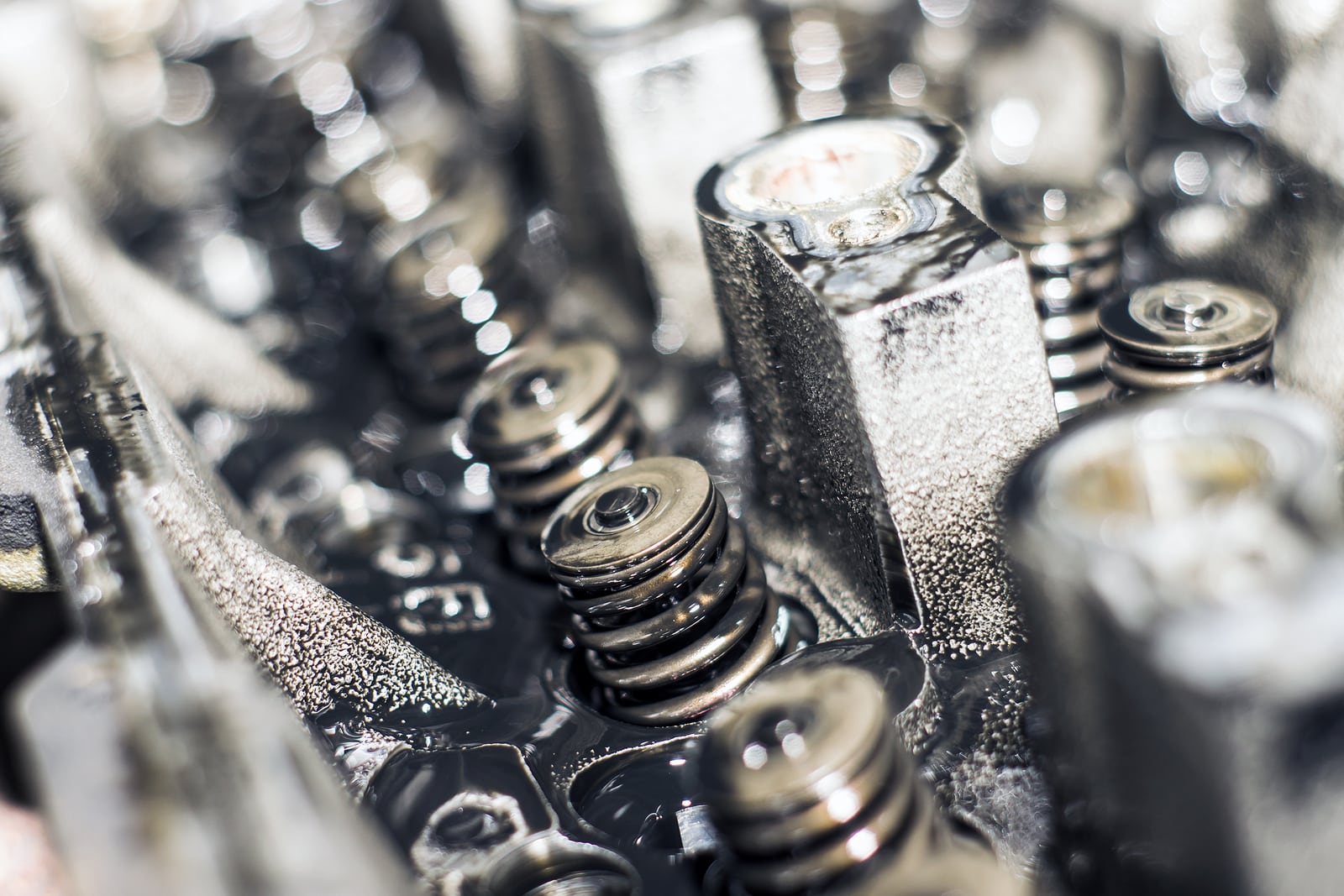 Cylinder Head Of An Automobile Engine